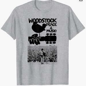 Woodstock Peace & Music vintage t-shirt. Size L